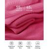 imageZESICA Womens 2 Piece Outfits Sweater Set Long Sleeve Mock Neck Knit Pullover Top High Waist Pant Tracksuit Lounge SetsRose