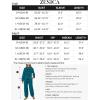 imageZESICA Womens 2 Piece Outfits Sweater Set Long Sleeve Mock Neck Knit Pullover Top High Waist Pant Tracksuit Lounge SetsTeal