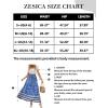 imageZESICA Womens 2024 Summer Bohemian Floral Printed Elastic Waist A Line Maxi Skirt with PocketsBlue