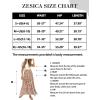imageZESICA Womens 2024 Summer Bohemian Floral Printed Elastic Waist A Line Maxi Skirt with PocketsClay