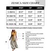 imageZESICA Womens 2024 Summer Bohemian Floral Printed Elastic Waist A Line Maxi Skirt with PocketsCream