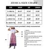 imageZESICA Womens 2024 Summer Bohemian Floral Printed Elastic Waist A Line Maxi Skirt with PocketsFloral Purple