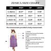 imageZESICA Womens 2024 Summer Bohemian Floral Printed Elastic Waist A Line Maxi Skirt with PocketsLightpurple