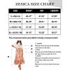 imageZESICA Womens 2024 Summer Bohemian Floral Printed Elastic Waist A Line Maxi Skirt with PocketsPeach