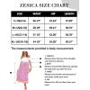 imageZESICA Womens 2024 Summer Bohemian Floral Printed Elastic Waist A Line Maxi Skirt with PocketsPinkpurple