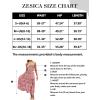 imageZESICA Womens 2024 Summer Bohemian Floral Printed Elastic Waist A Line Maxi Skirt with PocketsViolet