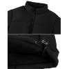imageZESICA Womens Long Sleeve Cropped Puffer Jacket Winter Zipper Quilted Baggy Warm Short Down Coat Outwear with PocketsDim