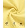 imageZESICA Womens Summer Sleeveless Tank Tops Crewneck Tie Front Loose Flowy Ruffle Peplum Babydoll BlousesYellow