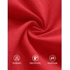 imageZESICA Womens Long Sleeve Babydoll Tops Crewneck Tie Front Casual Loose Ruffle Flowy Peplum Shirts 2025 Fall BlousesRed