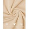 imageZESICA Womens Long Sleeve Fall Dresses 2025 Fashion V Neck Casual Loose Ruffle Flowy A Line Tiered Midi DressApricot