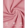 imageZESICA Womens Long Sleeve Fall Dresses 2025 Fashion V Neck Casual Loose Ruffle Flowy A Line Tiered Midi DressPink