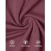 imageZESICA Womens Long Sleeve Fall Dresses 2025 Fashion V Neck Casual Loose Ruffle Flowy A Line Tiered Midi DressWine