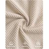 imageZESICA Womens Long Sleeve Shirts 2025 Fall Mock Neck Ribbed Knit Slim Fit Tops Basic Tees Going Out Outfits ClothesApricot