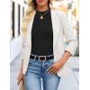imageZESICA Womens Long Sleeve Shirts 2025 Fall Mock Neck Ribbed Knit Slim Fit Tops Basic Tees Going Out Outfits ClothesBlack