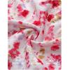 imageZESICA Womens 2025 Summer Casual Floral Print Short Sleeve V Neck High Waist A Line Tiered Flowy Boho Maxi DressRose