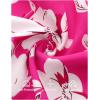 imageZESICA Womens Floral Boho Maxi Dress 2025 Fall Casual Long Sleeve V Neck ALine Flowy Wedding Guest DressesRose