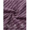 imageZESICA Womens Long Sleeve Crop Tops Square Neck Slim Fitted Shirts Casual Basic Tees 2025 Fall Trendy ClothesPurple