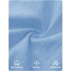 imageZESICA Womens 2025 Summer Strapless Mini Dress Off Shoulder Smocked Tiered Irregular Irregular Ruffle Beach Tube SundressBlue