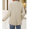 imageZESICA Business Casual Blazers for Women 2025 Fall Work Office Jackets Lapel Open Front Blazer Outfits with PocketsApricot