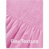 imageZESICA Womens 2025 Summer Boho Midi Dress Short Puff Sleeve Flowy A Line Tiered Beach Vacation Long DressesPink