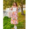 imageZESICA Womens 2025 Summer Boho Strapless Midi Dress Off Shoulder Polka Dot Printed Flowy A Line Long Dresses with PocketsWhite