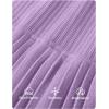 imageZESICA Womens 2025 Summer Sleeveless Midi Dresses Casual Crewneck Ribbed Knit Pleated A Line Swing Long Party DressPurple