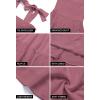 imageZESICA Womens 2025 Summer Spaghetti Strap Sleeveless Square Neck Ruffle A Line Swing Mini DressTaro