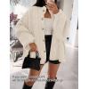 imageZESICA Womens Fall 2025 Cardigan Sweaters Long Sleeve Button Down Oversized Soft Knit Winter Coats Trendy OuterwearApricot