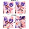 imageZESICA Fall Floral Dresses for Women 2025 Elegant Long Sleeve V Neck Mesh Cocktail Wedding Party Maxi DressPurple