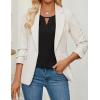 imageZESICA Womens Summer Tops Dressy Casual Short Sleeve Blouses Trendy Elegant ShirtsBlack