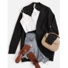 imageZESICA Womens Fall Winter 2025 Long Sleeve Open Front Casual Lightweight Soft Knit Cardigan Sweater OuterwearBlack