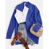 imageZESICA Womens Fall Winter 2025 Long Sleeve Open Front Casual Lightweight Soft Knit Cardigan Sweater OuterwearBlue