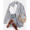 imageZESICA Womens Fall Winter 2025 Long Sleeve Open Front Casual Lightweight Soft Knit Cardigan Sweater OuterwearGrey