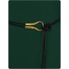 imageZESICA Fall Dresses for Women 2025 Elegant Classy Long Sleeve Business Casual Bodycon Slit Midi Dress with BeltDarkgreen