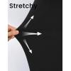 imageZESICA Womens 2025 Summer Double Lined Mini Bodycon Dress Trendy Fashion Sleeveless Slim Fit Short DressesBlack