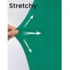 imageZESICA Womens 2025 Summer Double Lined Mini Bodycon Dress Trendy Fashion Sleeveless Slim Fit Short DressesGreen