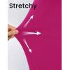 imageZESICA Womens 2025 Summer Double Lined Mini Bodycon Dress Trendy Fashion Sleeveless Slim Fit Short DressesRose