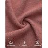 imageZESICA Womens Button Down Cardigan Sweaters 2025 Fall Lantern Long Sleeve Mock Neck Chunky Knit Outerwear CoatDustypink