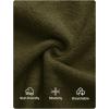 imageZESICA Womens Tie Front Bow Cardigan Sweaters 2025 Casual Long Sleeve Knit Color Block Fall Winter Clothing CoatsArmygreen