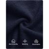 imageZESICA Womens Tie Front Bow Cardigan Sweaters 2025 Casual Long Sleeve Knit Color Block Fall Winter Clothing CoatsNavy
