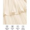 imageZESICA Womens 2025 Long Sleeve Crew Neck Ruffle Tiered Layered Chiffon Flowy Swing Long Midi DressApricot