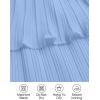 imageZESICA Womens 2025 Long Sleeve Crew Neck Ruffle Tiered Layered Chiffon Flowy Swing Long Midi DressLightblue