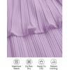 imageZESICA Womens 2025 Long Sleeve Crew Neck Ruffle Tiered Layered Chiffon Flowy Swing Long Midi DressPurple