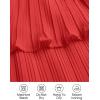 imageZESICA Womens 2025 Long Sleeve Crew Neck Ruffle Tiered Layered Chiffon Flowy Swing Long Midi DressWatermelon