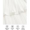 imageZESICA Womens 2025 Long Sleeve Crew Neck Ruffle Tiered Layered Chiffon Flowy Swing Long Midi DressWhite