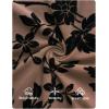 imageZESICA Womens Long Sleeve Floral Bodycon Dress 2025 Fall Fashion Ruched Mesh Wedding Guest Cocktail Party Maxi DressesKhaki