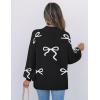 imageZESICA Womens 2025 Fall Fashion Turtleneck Long Sleeve Striped Ribbed Knit Loose Pullover Sweater TopsEbony