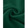 imageZESICA Womens Crew Neck Long Lantern Sleeve Fall 2025 Casual Loose Ribbed Knit Solid Soft Pullover Sweater TopsForestgreen