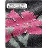 imageZESICA Womens Floral Oversized Sweaters 2025 Fall Crewneck Long Sleeve Casual Chunky Knit Pullover Sweater TopsCarbon Grey