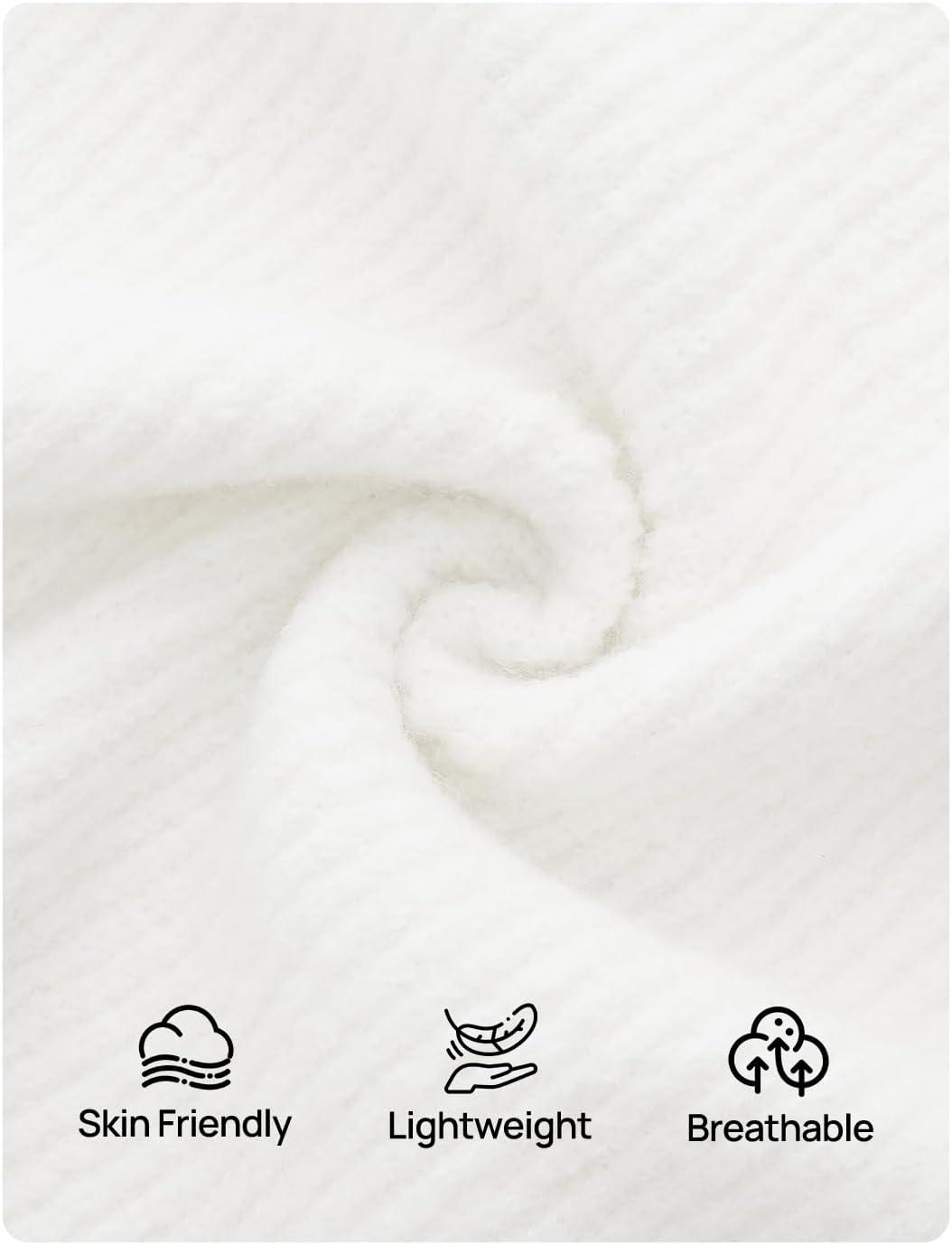 imageZESICA Womens Fall Off Shoulder Sweater Dress 2025 Bell Long Sleeve Ribbed Knit Bodycon Formal Maxi DressesWhite